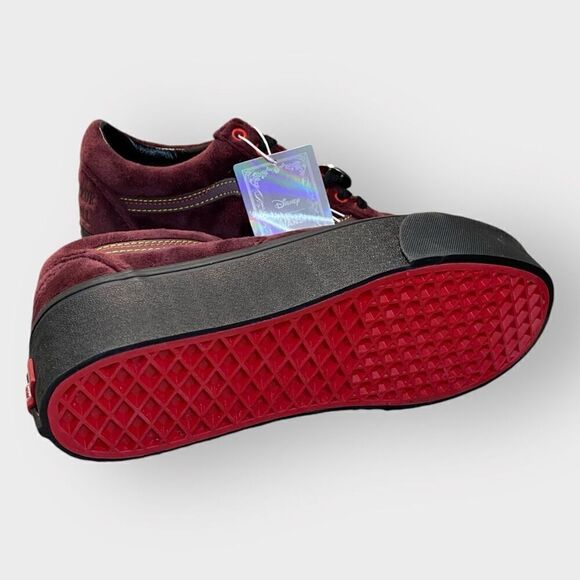 VANS Old Skool Stackform Disney 100 POISON APPLE Mahogany Womens size 8.5 New - Picture 12 of 12